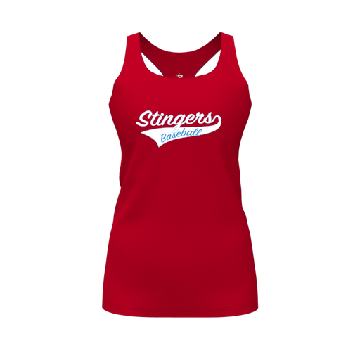 [FT0TRBRD-FYS-LOGO2] Decker Racerback Tank Top (Female Youth S, Red, Logo 2)