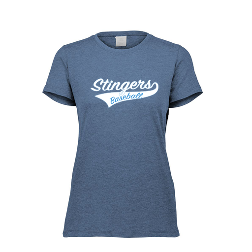 [FTSCUBNV-FAXS-LOGO2] Decker Women's Tri-Blend T-Shirt - Short Sleeve (Female Adult XS, Navy, Logo 2)