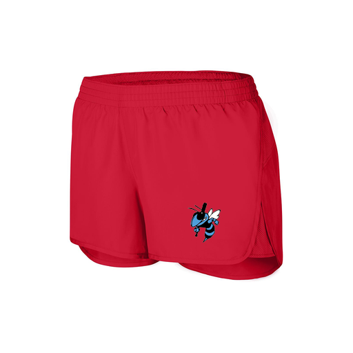 [2430.040.XS-LOGO1] Women's Performance Shorts (Female Adult XS, Red, Logo 1)